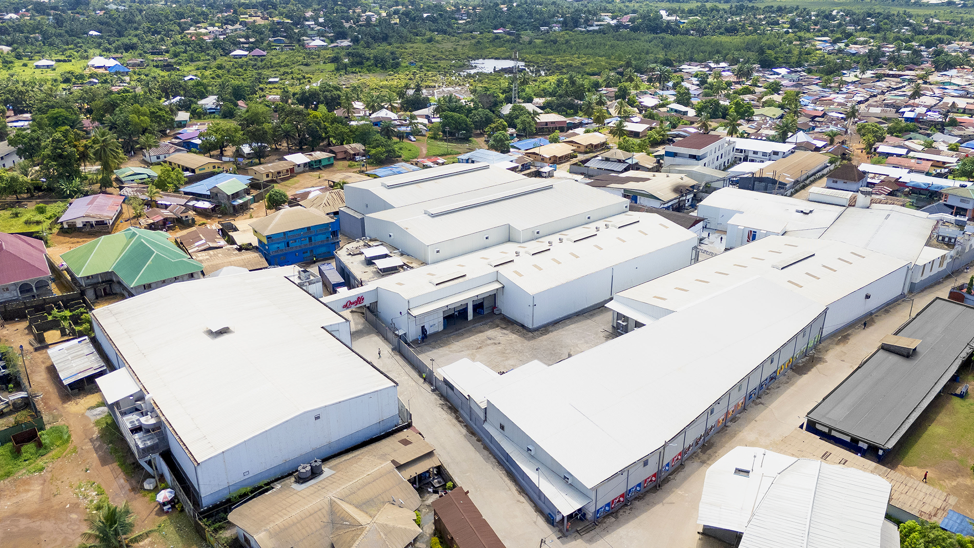 Liberty Investment Ltd production facility in Virginia, Montserrado