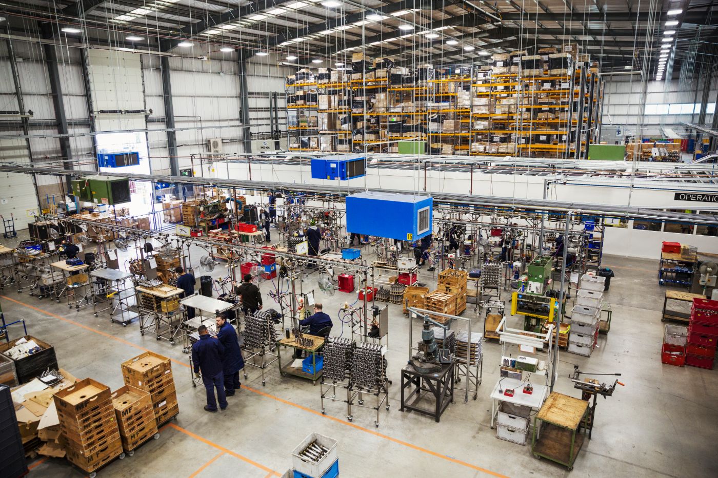 Inside the Liberty production facility